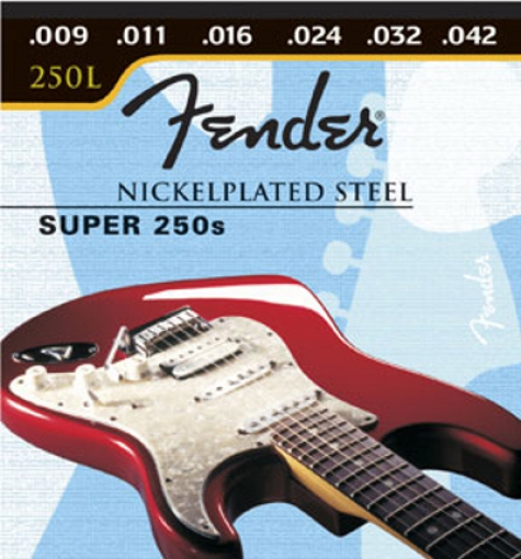 FENDER Super 250 Guitar Strings